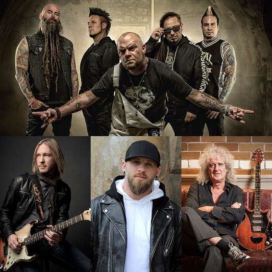 BLUE ON BLACK -- FFDP, KWS, Brantley Gilbert, Brian May
