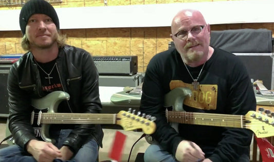 KWS & JOE NADEAU CHECKING OUT THE KWS VIP CHRISTMAS STRATS