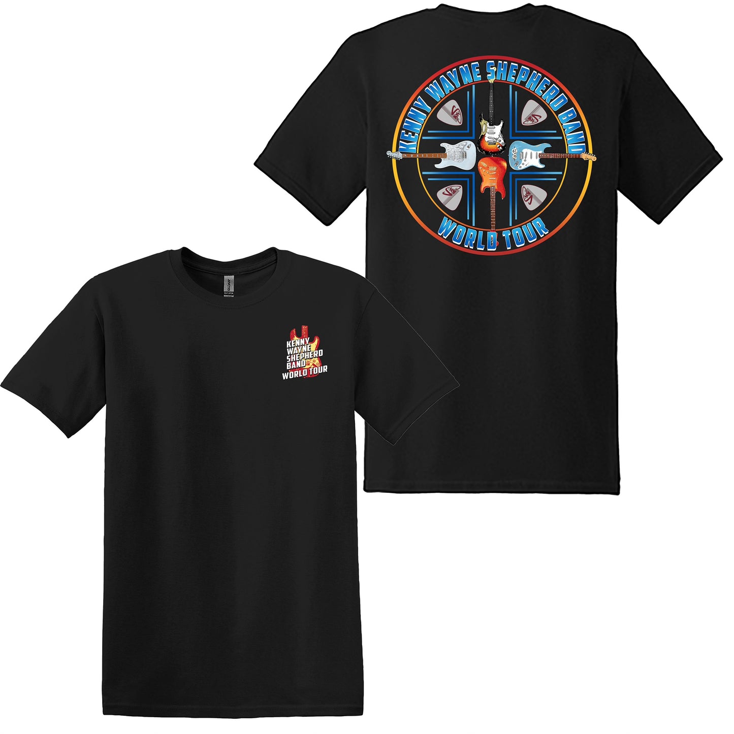 Kenny Wayne Shepherd Band "World Tour" Men's T-shirt