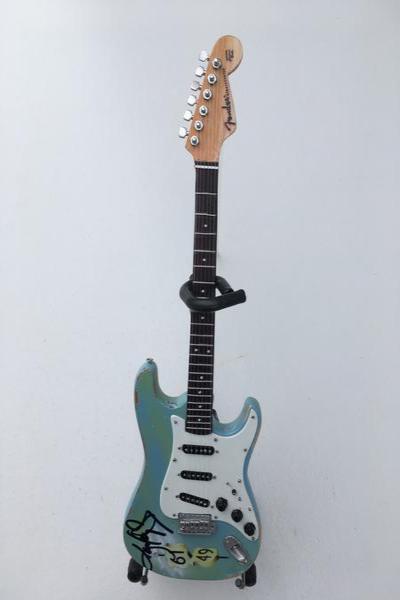 Autographed Miniature Replica of Kenny's Crossroad Strat