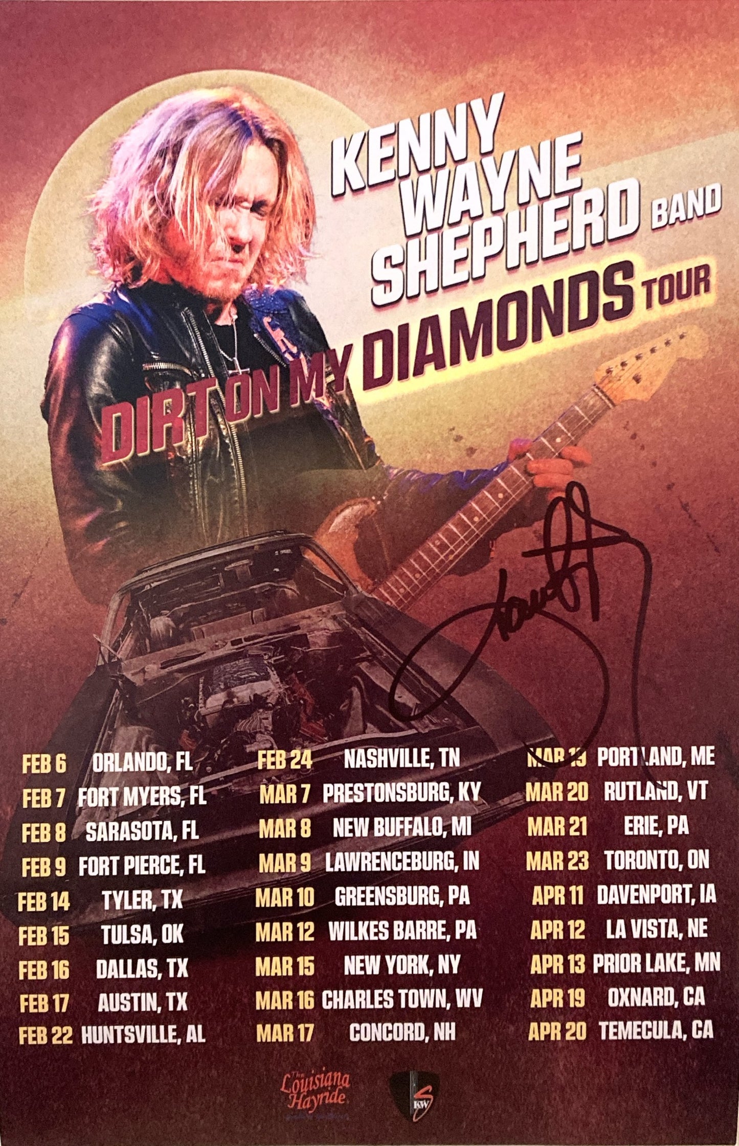 Official KWS Dirt On My Diamonds Poster