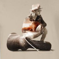 KWS Pick & Strings Logo T-shirt   "The Traveler" Cover photo on the back