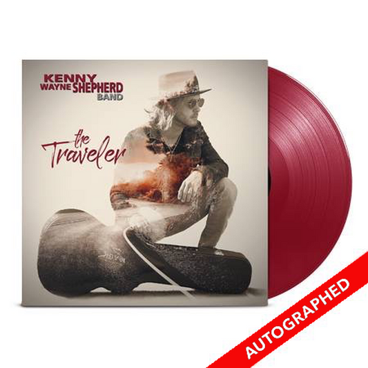 The Traveler - Red Vinyl LP - signed