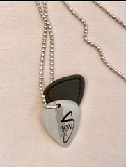 Stainless steel KWS Pick Necklace