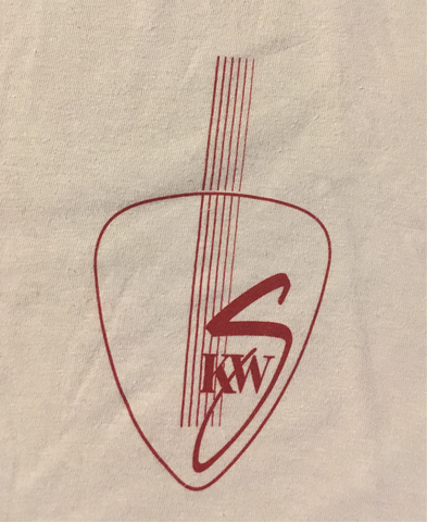 KWS Pick & Strings Logo T-shirt   "The Traveler" Cover photo on the back